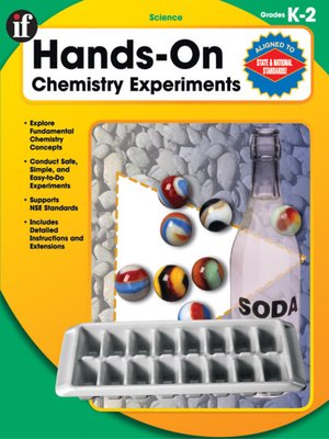cover image of Hands-On Chemistry Experiments, Gr. K - 2